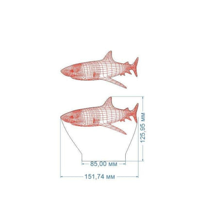 LED-stand SHARK