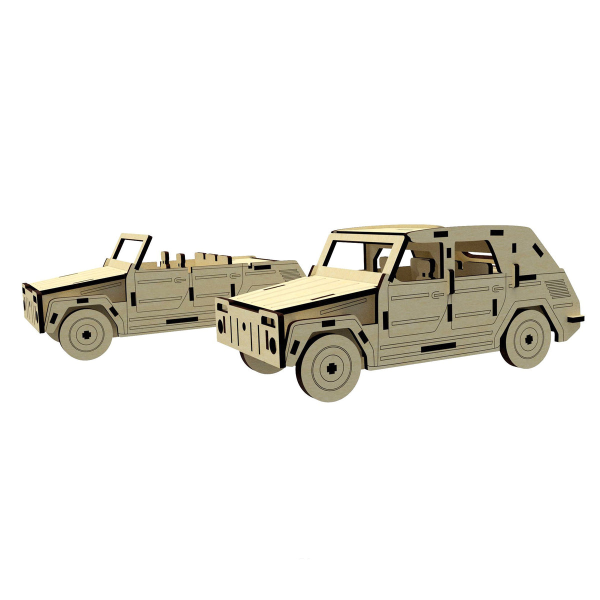 Car with 2 modes of Roof – Vector Painter