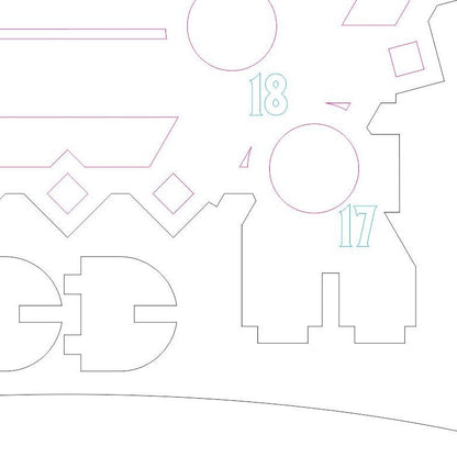 Advent Christmas Calendar for Ferrero Rocher candies