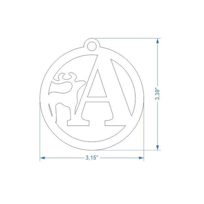 Alphabet for Christmas tree