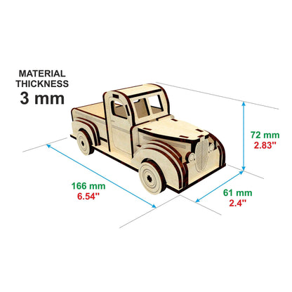 Retro Truck Model