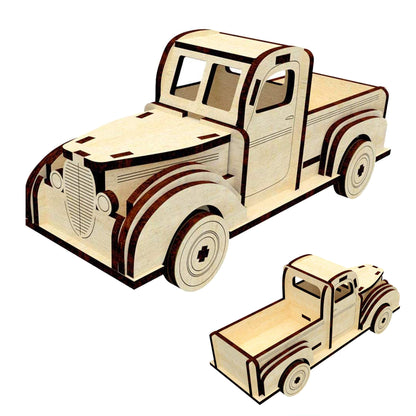 Retro Truck Model