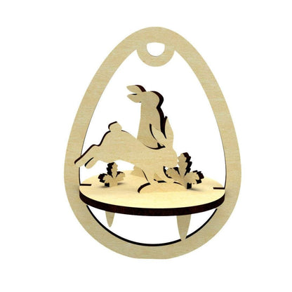 Easter Egg "Walking rabbits"