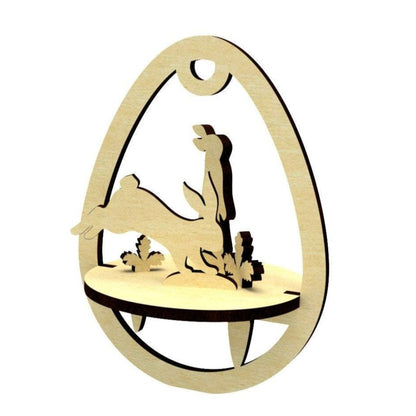 Easter Egg "Walking rabbits"