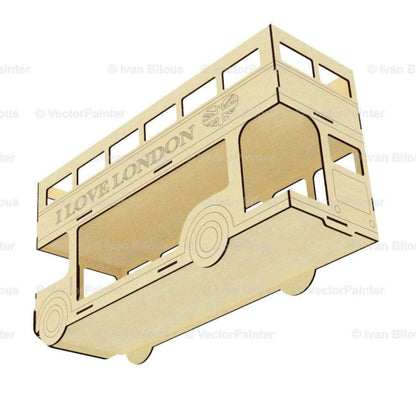 Double Decker Bus "London Bus" Stand