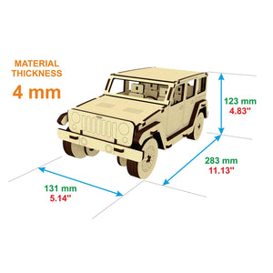 Off-road Car Model Miniature