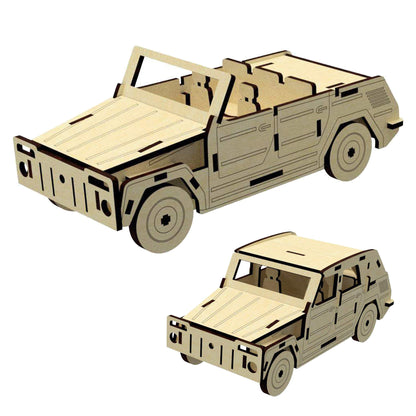 Car with 2 modes of Roof