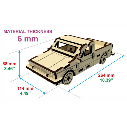 Pickup Car miniature