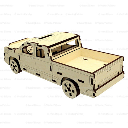 3d Car Pickup Model