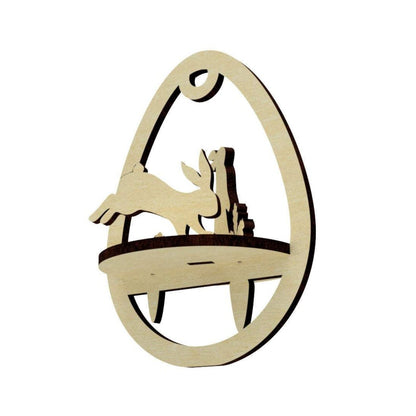 Easter Egg "Walking rabbits"