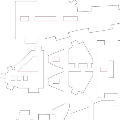 Helicopter Miniature Model with Moving Screw