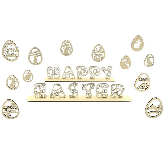 Easter Eggs and Label