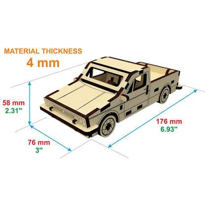 Pickup Car miniature