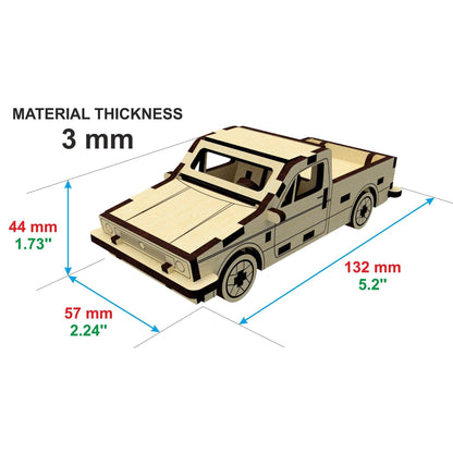 Pickup Car miniature