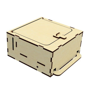 Box with a leaver