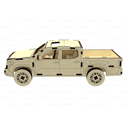 3d Plywood Car Model