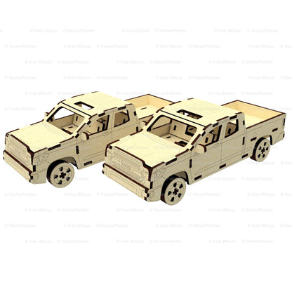 3d Car Pickup Model
