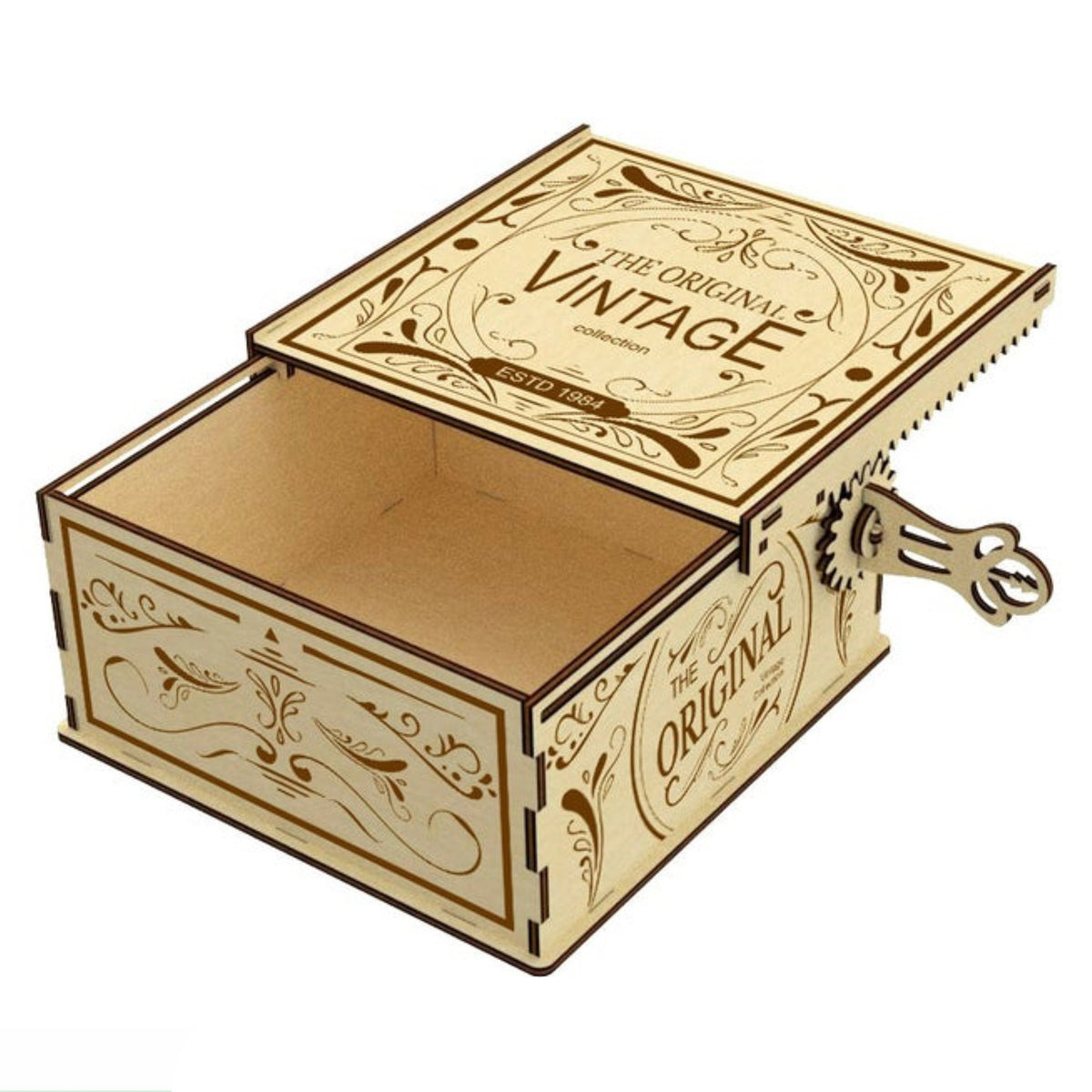 Mechanical vintage box – Vector Painter