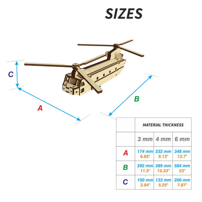 Helicopter with Two Screws