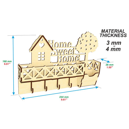 Keyholder Home sweet home