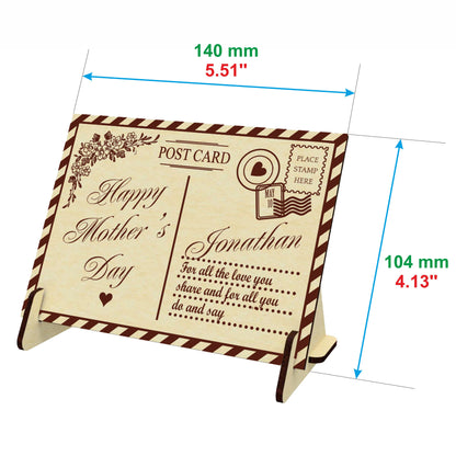 Mother's day greeting post card