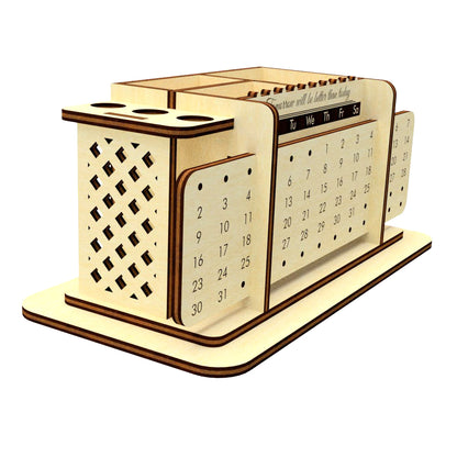 Eternal calendar + orgonizer