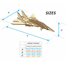 Load image into Gallery viewer, 3d Airplane Model
