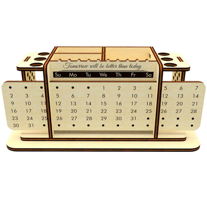 Eternal calendar + orgonizer